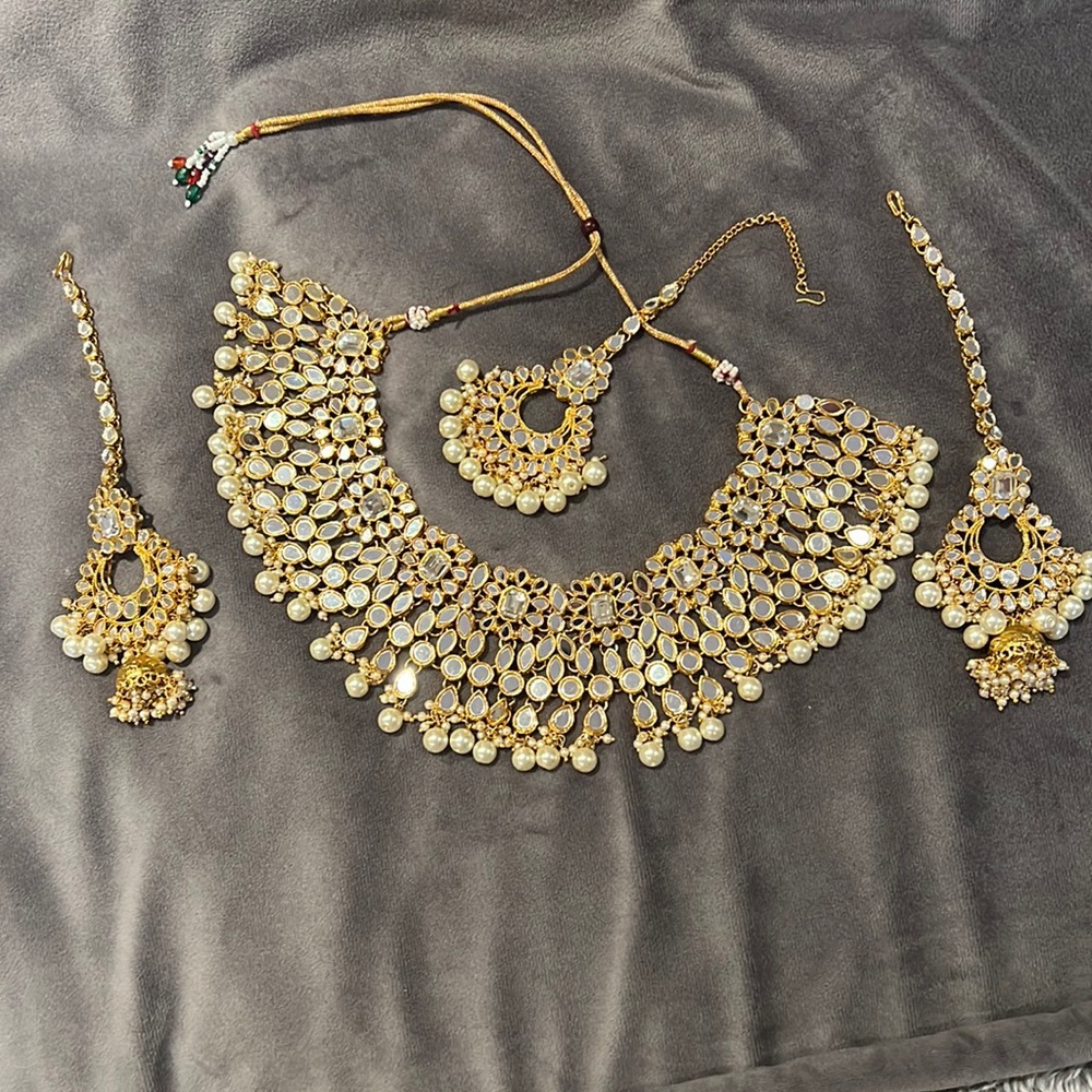 Mirror necklace set